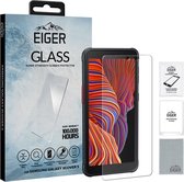 Eiger Tempered Glass Case Friendly Plat Geschikt voor Samsung Galaxy Xcover 5