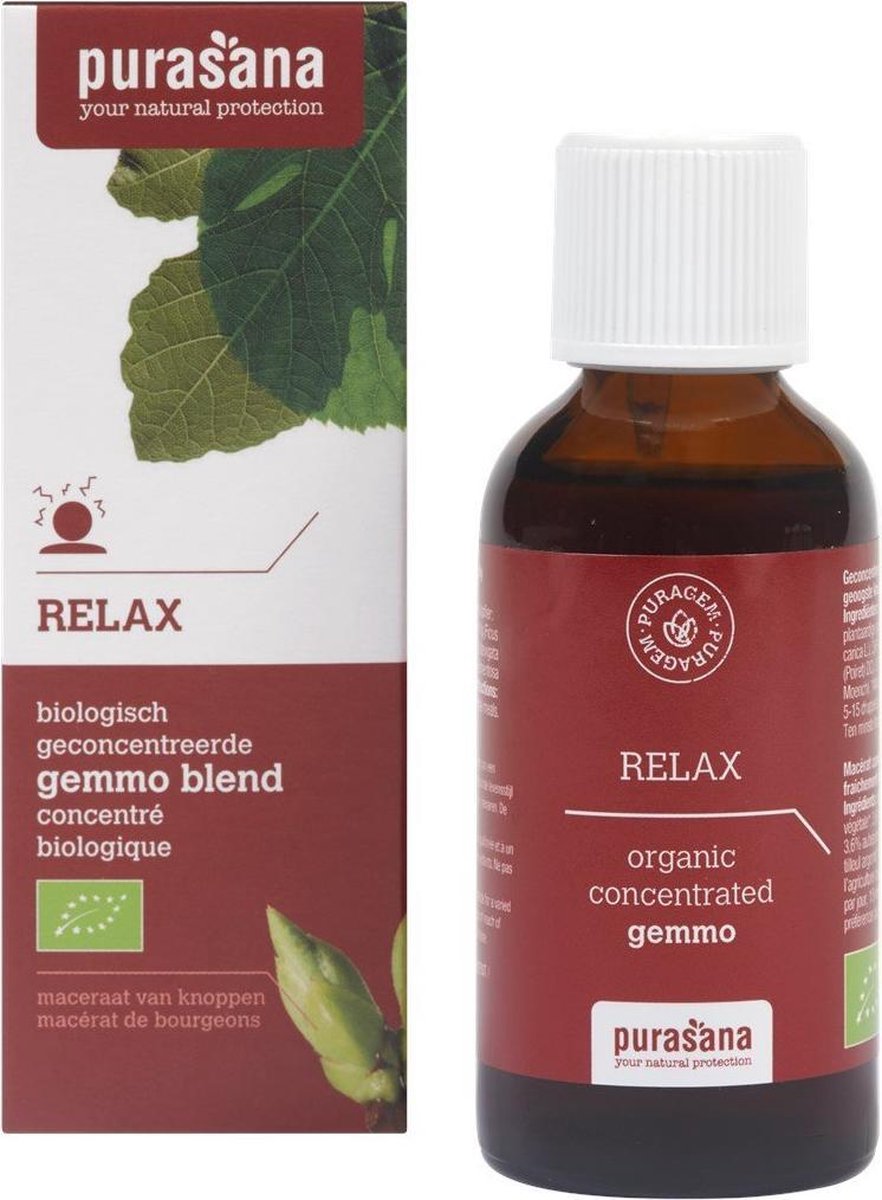 Goedkoopste Purasana Puragem relax bio 50 Milliliter