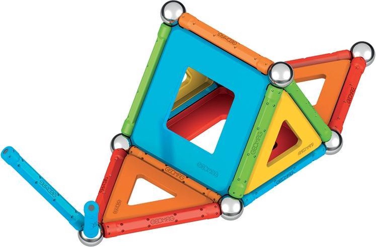 Geomag Super Color Recycled - Magnetisch Constructiespeelgoed met Panelen - 52-delig - Vanaf 5 jaar — afbeelding 12