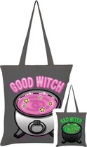 Fantasy Giftshop Tote bag - Good Witch Bad Witch Graphite Grey