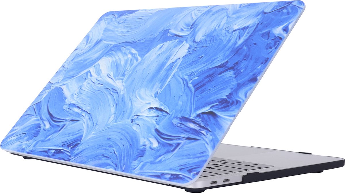 Apple MacBook Pro 15 (2016-2019) Case - Mobigear - Painting Serie - Hardcover - Model 25 - Apple MacBook Pro 15 (2016-2019) Cover