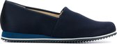 Hassia Vrouwen Stof Instapschoenen / Damesschoenen / Instapper 301688 - Blauw - Maat  39