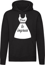 Dress to impress Hoodie | mode | sweater | trui | unisex