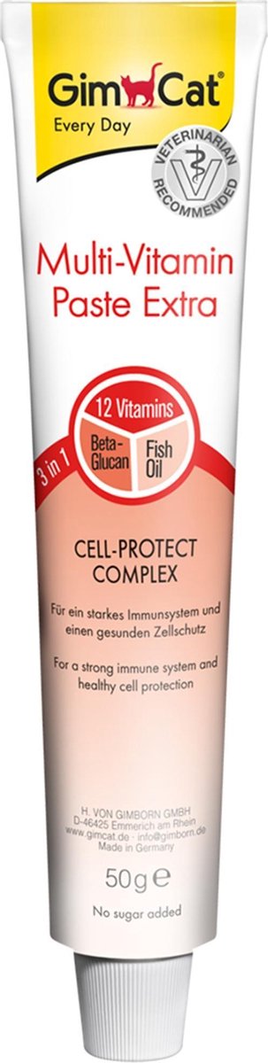 50g Multi-Vitamine Extra GimCat Kattenpasta