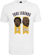 Mister Tee Heren Tshirt -XL- True Legends 2.0 Wit