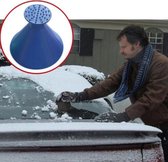 2 STUKS Auto Magie Venster Voorruit Auto Ijskrabber Vormige Trechter Sneeuw Remover Deicer Kegel Deicing Tool Schrapen