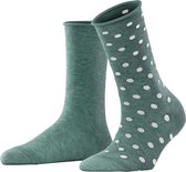 Esprit Dot 2-PACK Sokken Dames 17526 -  7248 dark jade Dames - 35-38