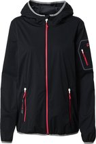 Killtec Trin Women Softshell Jacket - Outdoorjas - Dames - Zwart - Maat 36