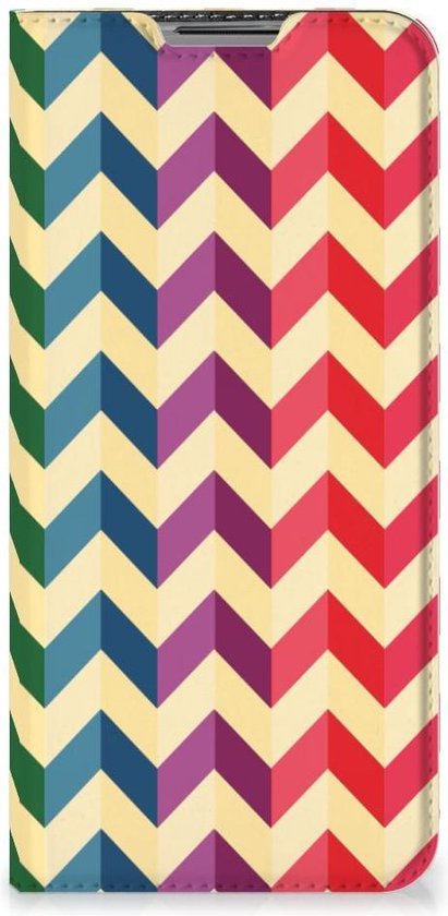 Etui Smartphone OPPO A73 5G Belle Etui Téléphone Couleur Zigzag