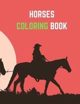 Horses Coloring Book