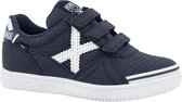 Munich Kinderen Blauwe sneaker klittenband - Maat 33