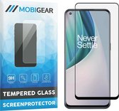 Mobigear Gehard Glas Ultra-Clear Screenprotector voor OnePlus Nord N10 5G - Zwart