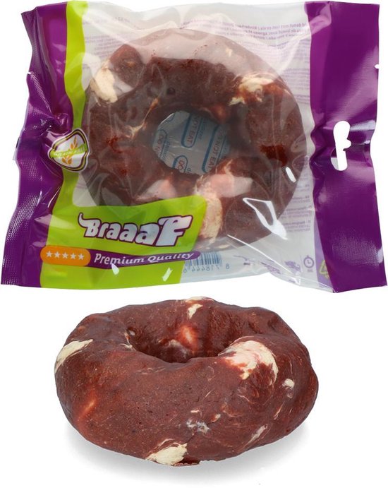 Braaaf Donut 10-12 cm Lam - Vis 120 gr