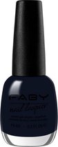 Faby Nagellak Lady Hyde Dames 15 Ml Vegan Donkerblauw