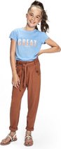 Retour meiden t-shirt Victoria Light Blue S21