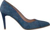 Giulia Pumps blauw slangenprint - Maat 38