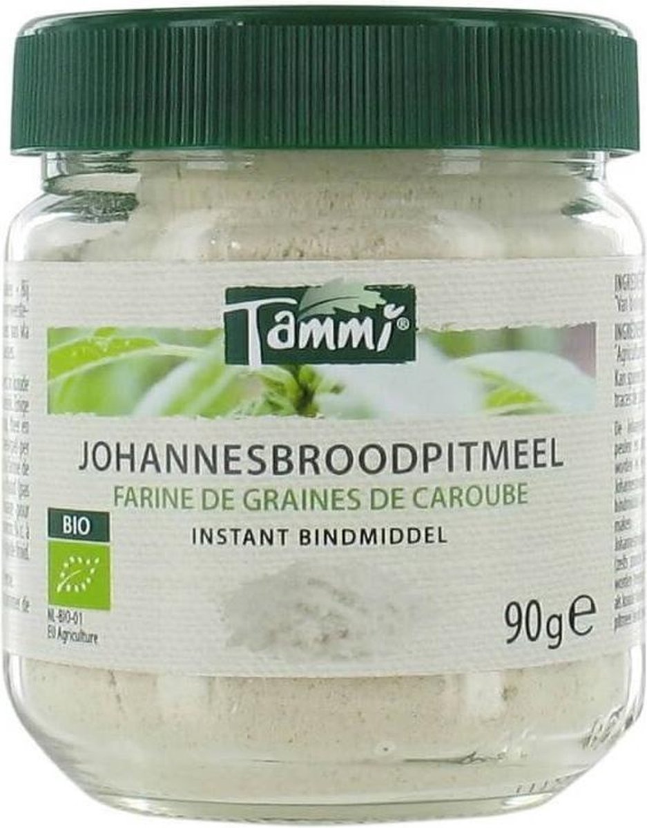 Johannesbroodpitmeel Tammi - Potje 90 gram - Biologisch | bol.com