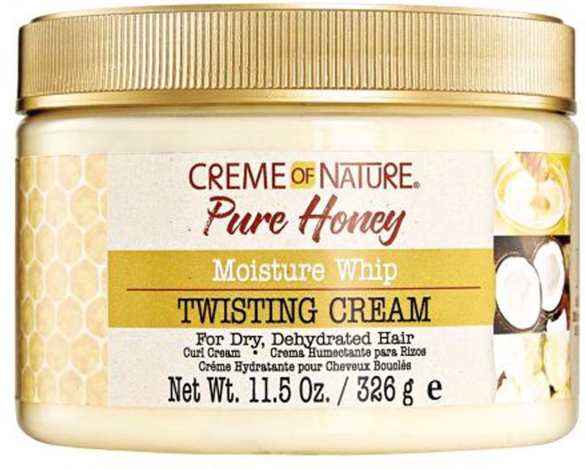 Creme of Nature Pure Honey Moisture Whip Twisting Cream 326gr