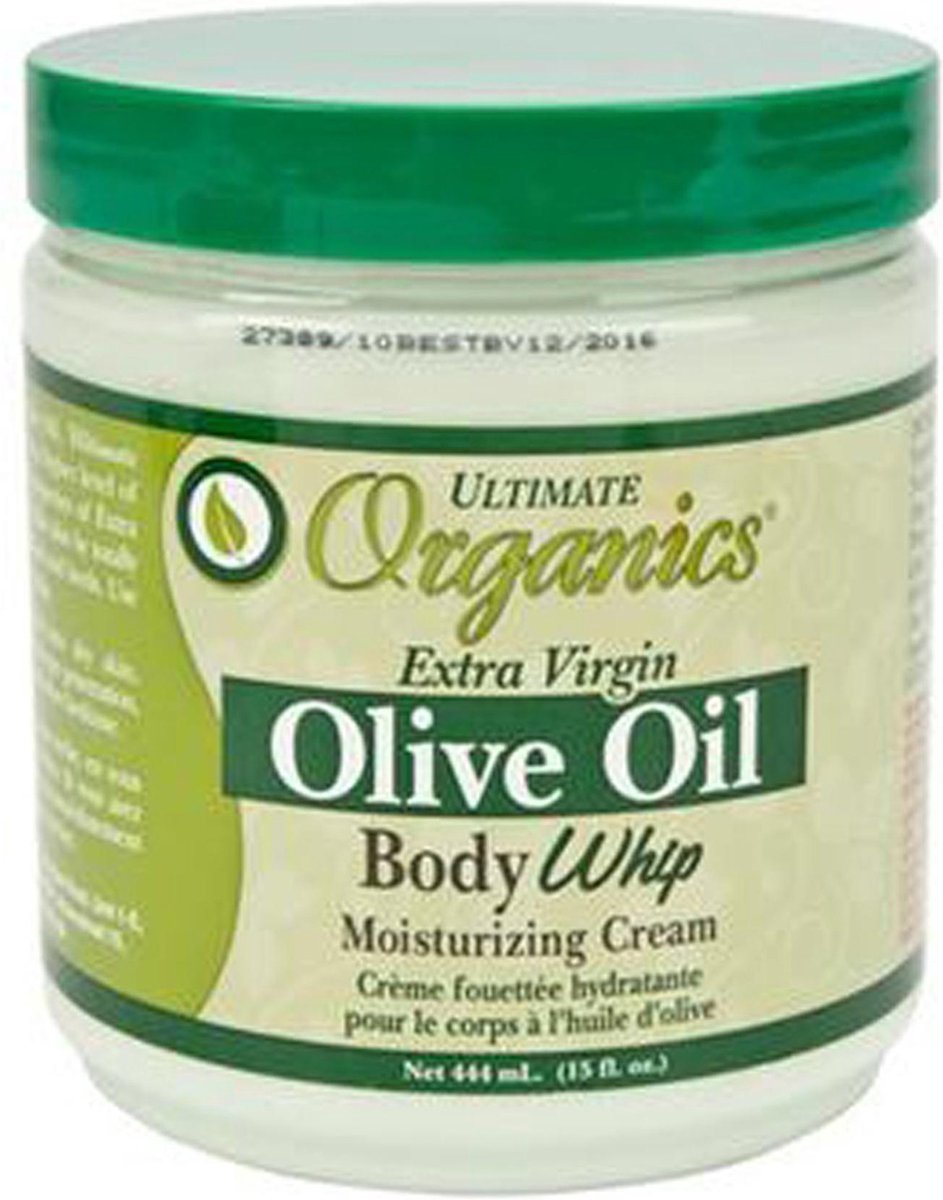 Africas Best Ultimate Organics Olive Oil Body Whip Moisturing Cream 426 gr