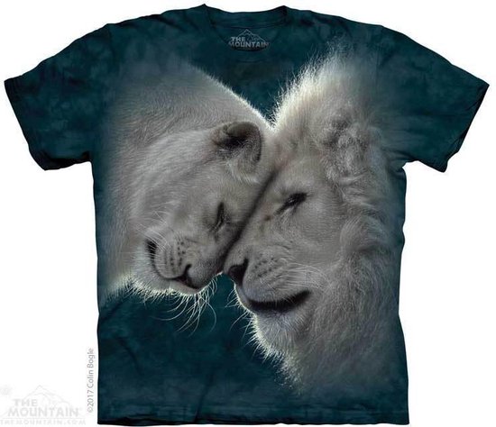 KIDS T-shirt White Lions Love