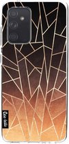 Casetastic Samsung Galaxy A52 (2021) 5G / Galaxy A52 (2021) 4G Hoesje - Softcover Hoesje met Design - Shattered Ombre Print