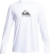 Quiksilver - UV-zwemshirt voor heren - Longsleeve - Solid Streak - Wit - maat M