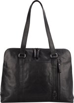 Spikes & Sparrow Laptop Shoulderbag black