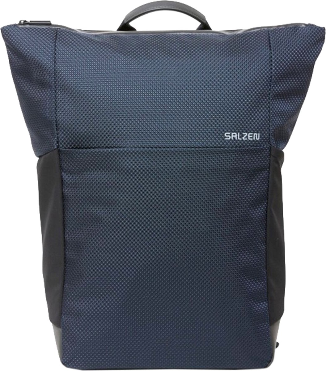 Salzen Rugtas / Rugtas / Schooltas - Plain Backpack - 22 Liter - Blauw