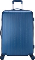 Decent Tranporto-One Grande valise - 76 cm - serrure TSA - Bleu foncé