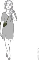 Inyati Elsie crossbody/heup tas dark olive
