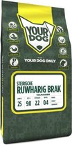 Volwassen 3 kg Yourdog steirische ruwharig brak hondenvoer