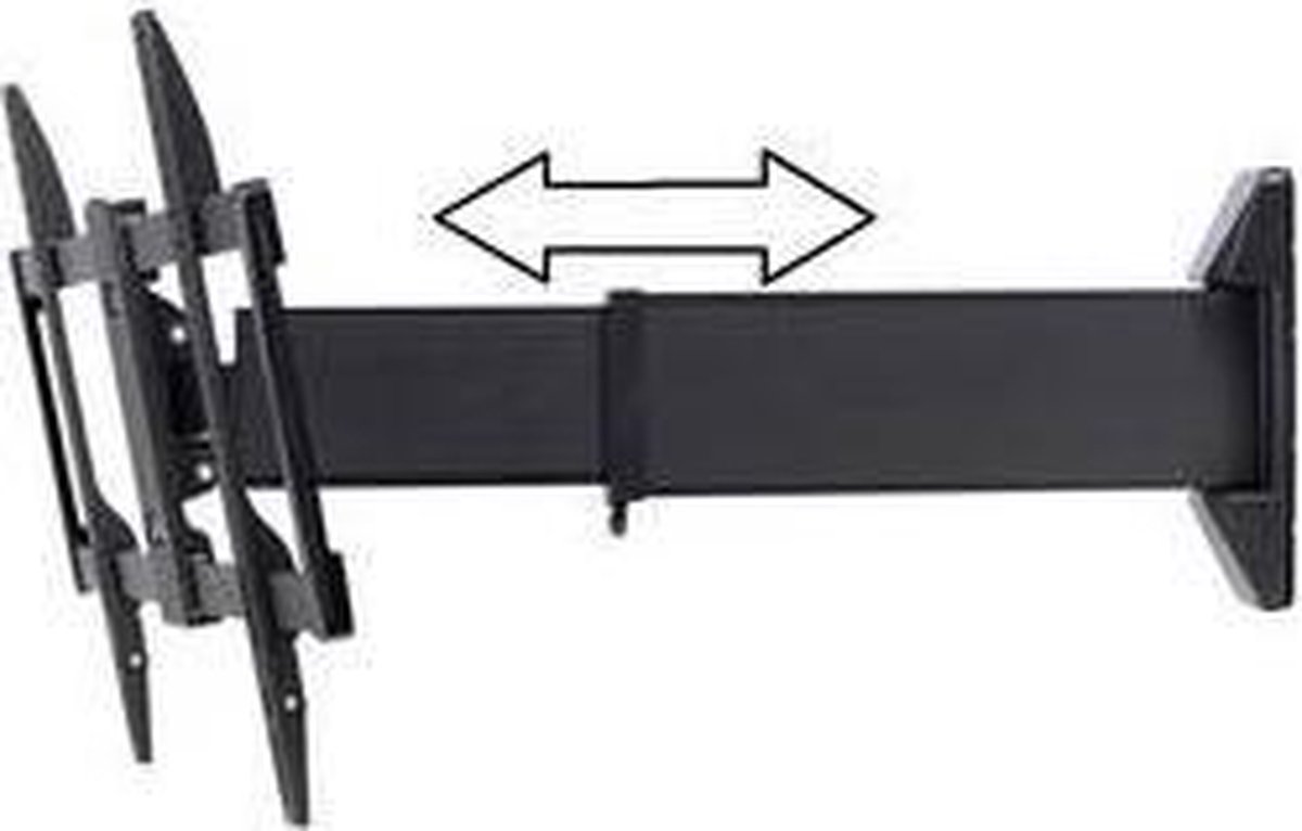 SpeaKa Professional TV-beugel 94,0 cm (37) - 177,8 cm (70) Kantelbaar en zwenkbaar, Roteerbaar