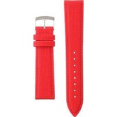 Morellato de montre Morellato - Bracelet de montre Morellato X2778 Techno - Cuir - Rouge - Largeur de bande 20,00 mm