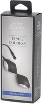 Inner Goddess Kegal Toner Balls 78g - Black/Silver