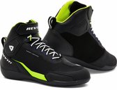 REV'IT! G-Force H2O Black Neon Yellow Motorcycle Shoes 46 - Maat - Laars