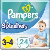 Pampers Splashers Zwemluiers Maat 3/4 - 24 Stuks