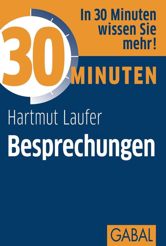 30 Minuten - 30 Minuten Besprechungen - cover
