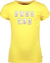 Like Flo T-shirt meisje lemon maat 134