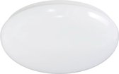 LED Plafondlamp - Igan Arory - Opbouw Rond - 24W - Warm Wit 3000K - Mat Wit - Aluminium