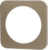 Afdekraam - Aigi Jura - 1-voudig - Rond - Aluminium - Goud - BES LED