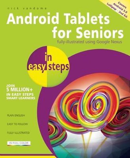 Android Tablets for Seniors in easy steps - cover