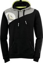 Kempa Core 2.0 Hoody Zwart-Donker Grijs Melange Maat 2XL