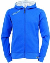 Uhlsport Essential Hood Jacket Azuur Blauw Maat XXS