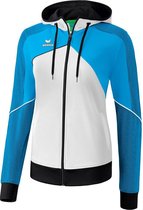 Erima Premium One 2.0 Dames Trainingsjack - Jassen  - wit - 36