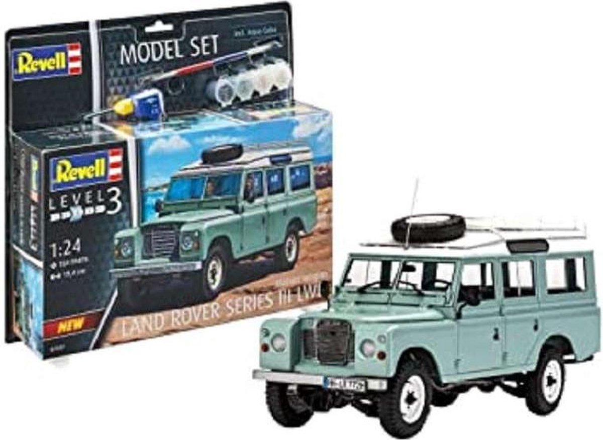1:24 Revell 67047 Land Rover Series III Car - Model Set Plastic kit