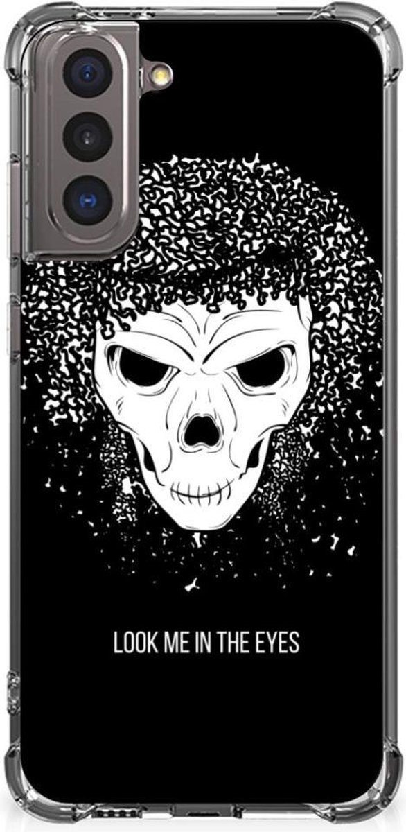 Extreme Case Samsung Galaxy S21 Skull Hair