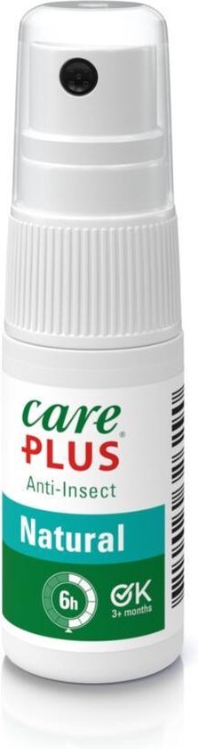 Care Plus Anti-Insect Natural spray - 15 ml - muggenspray - natuurlijk - 2go