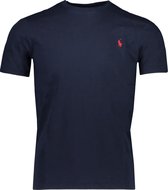 Polo Ralph Lauren T-shirt Blauw Getailleerd - Maat XL - Mannen - Never out of stock Collectie - Katoen