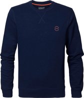 Petrol Industries - Heren Klassieke sweater - Donker blauw - Maat