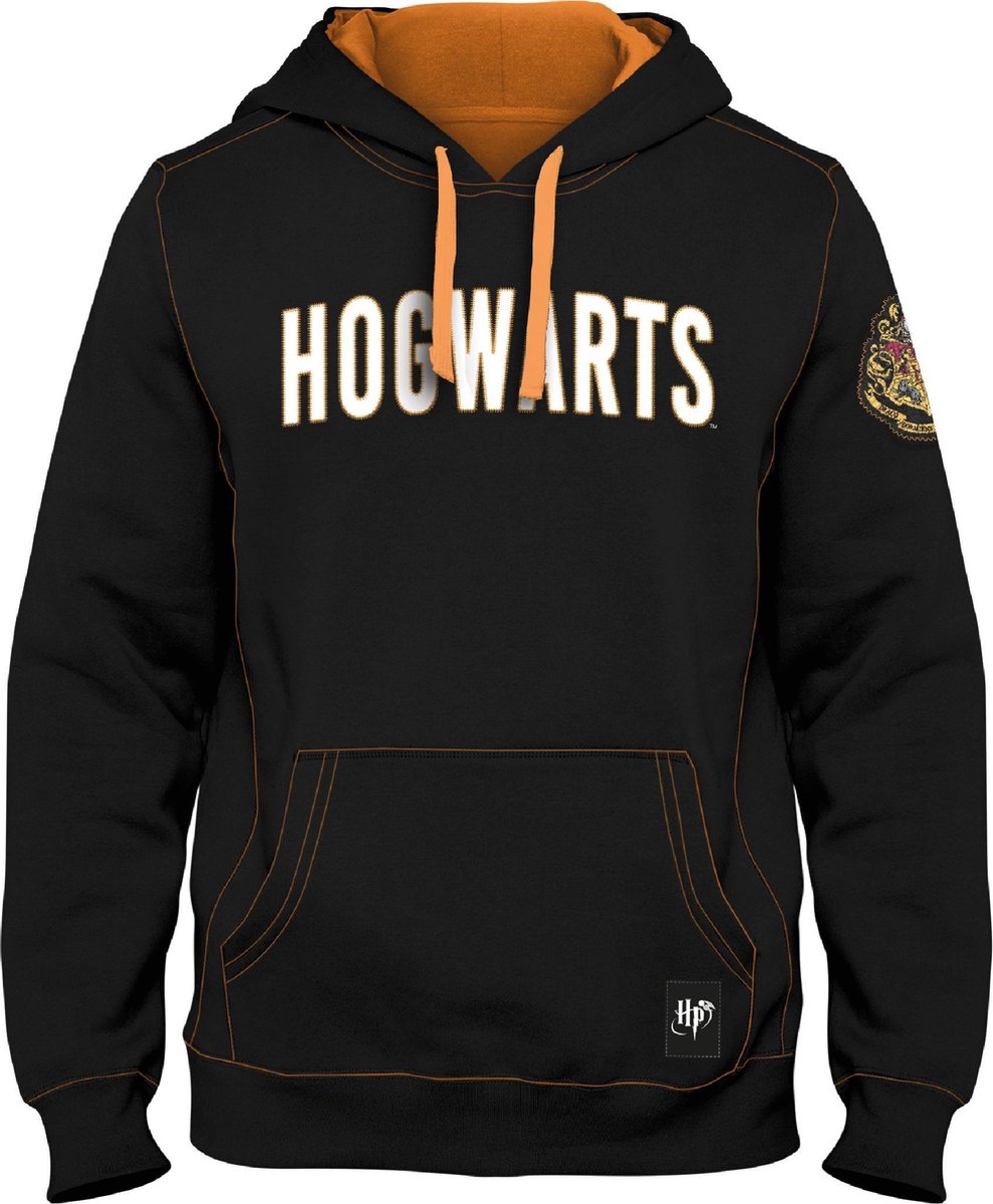 Harry Potter - Zwarte sweater voor heren Hogwarts - L